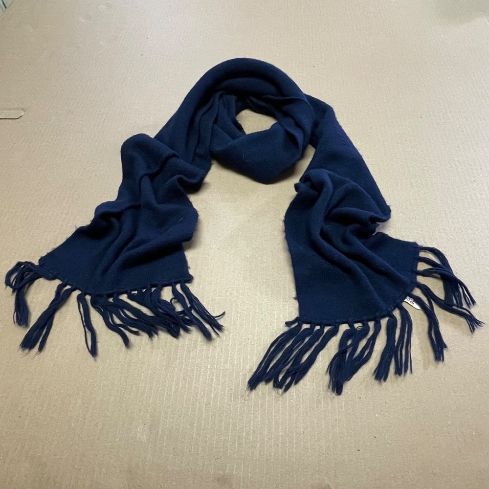 Bethear Rectangle Scarf 75"x8" Classic Preppy‎ Nautical Acrylic Fringe